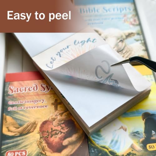 200 Sheets Christian Inspirational Bible Scripture Sticker Book - Image 5