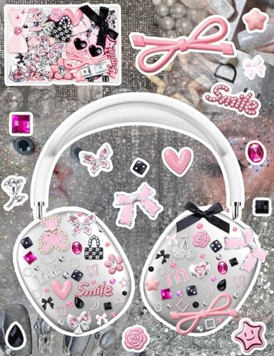 RQAYE Junk case charms,junk case Kit for Customizing Diy Cases,With Cute Bow,Flatback Pearls,Letter Beads, Aesthetic Big Decor for Personalization - Image 4