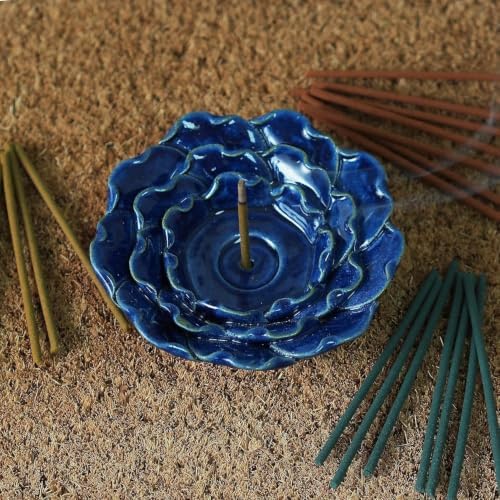 Hosley 6-Pack Ceramic Incense Holder Set w/ 60 Sticks - Image 6