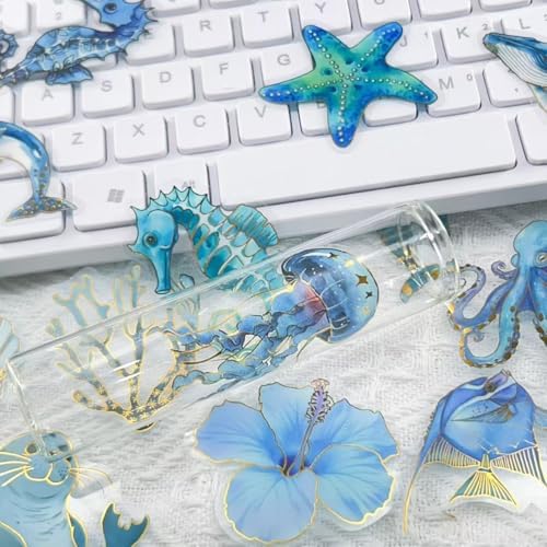 50Pcs Ocean Animal Stickers - Image 6