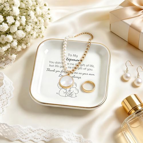 Elephant Gifts for Stepmom Christmas Birthday Mother's Day, Bonus Mom Gifts - Image 4