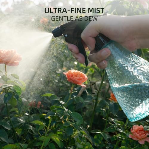 Glass Plant Mister Spray Bottle, Ultra Fine Mist Water Sprayer Bottle 13oz - Image 6