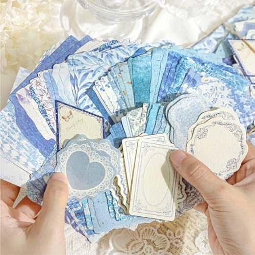 100 Sheets Vintage Scrapbook Papers Journaling Scrapbooking Supplies Kit junk journal supplies Decorative Craft Paper for Planner, Collage Paper Embellishment - Image 3