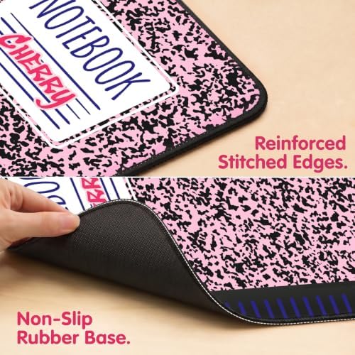Notebook Mouse Pad, 35.4x15.7in, Large Desk Mat for Office Gaming - Image 6