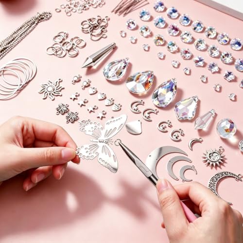 IcosaMro Crystal Suncatcher Arts and Crafts Kit for Adults Sun Catcher Kits - Image 6