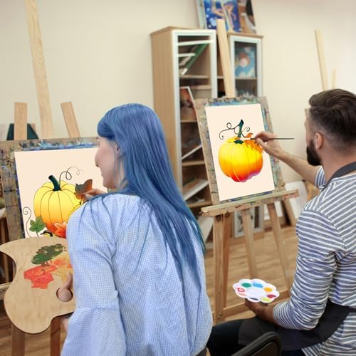 Marspark 12 Set Fall Pumpkin Pre Drawn Canvas Pre Printed Canvas Set - Image 5