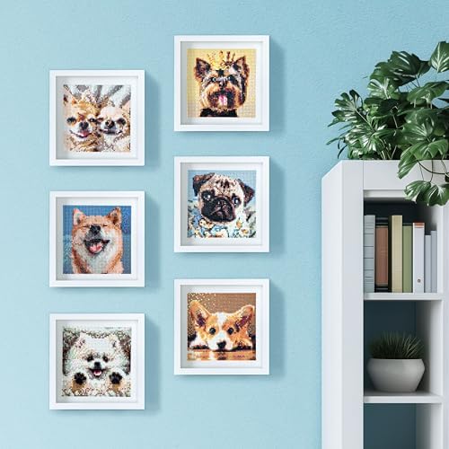 LuwoArte 6 Pack Cute Dogs Diamond Art Kits for Adults Beginners - Image 4