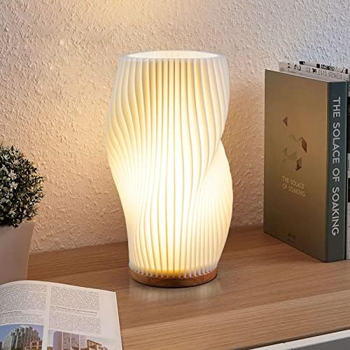 Zenply Vintage Striped Small Table Lamp - Image 3