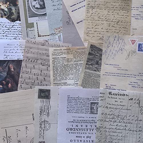 TIYPKE 200pcs Artistic Stickers for Journaling Supplies - Aesthetic Vintage Paper for Scrapbooking, Planners, Notebook, DIY Craft Kits, Postage Stamp Journal - Image 6