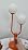 Lightdot Orange Table Lamp Dimmable Vintage Globe Lamp G9 2 Bulbs Included - Image 7