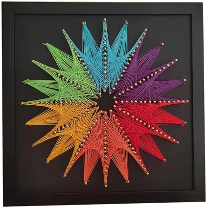 EYANKUNG String Art DIY Crafts Kits Supplies for Adults Beginner Unique Women Gift (Sunflower 12inch*12inch) by EYANKUNG