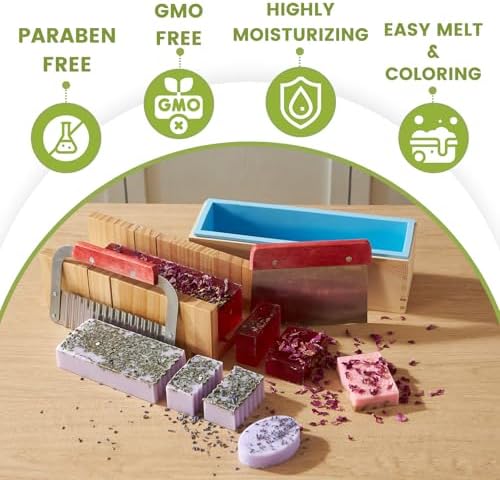 PIUH 2-in-1 Candle & Soap Making Kit for Adults Begineers DIY Craft Kit - Image 4