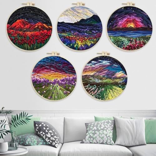 Craft Set for DIY Art Relaxation(Deep Purple Dream) - Image 2