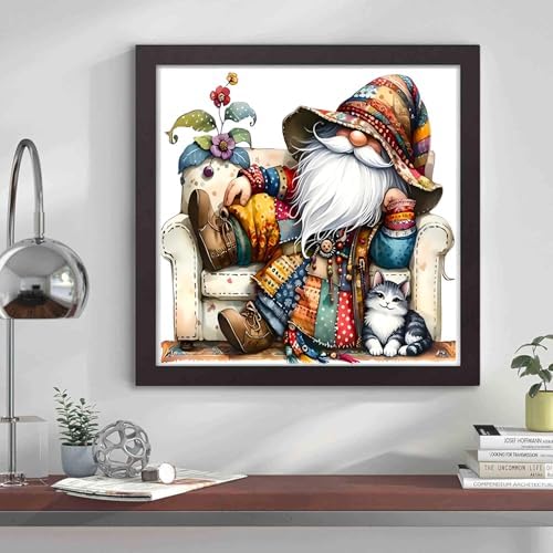 Diamond Art Kits for Adults, Gnome Diamond Art Painting Kits for Adults - Image 3