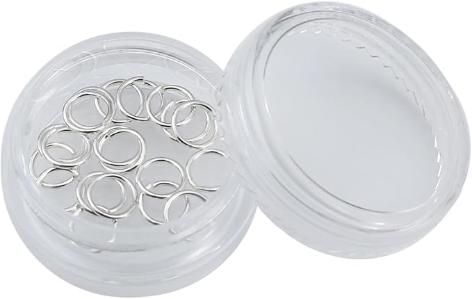 925 Sterling Silver Jump Rings 0.7x6mm 20pcs for Jewelry Making Findings