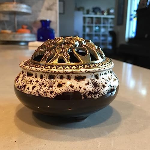 Ceramic Home Decoration Incense Sticks or Cones Burner Porcelain Incense Holder - Image 3