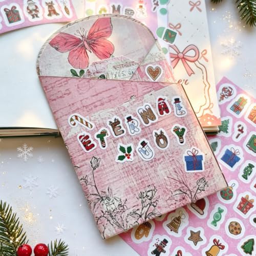 PRSTINCOL Christmas Letter Stickers,1344 Alphabet Stickers,24 Sheets - Image 7