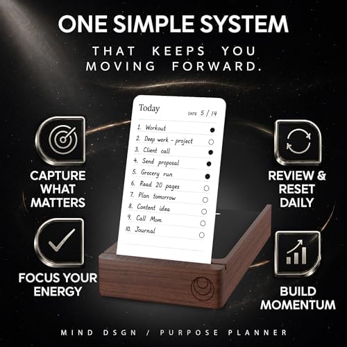 Daily Planner To-Do List Notepad for ADHD Focus, Planner Cards Only - Image 5