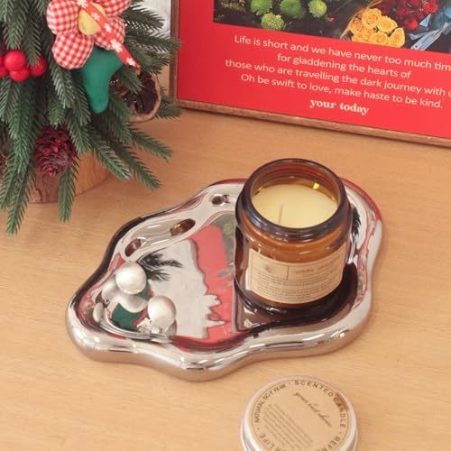 CCINPPY Ceramic Cloud Jewelry Tray Trinket Dish Key Bowl Nightstand Decor - Image 6