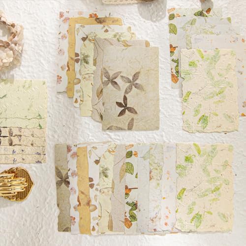 84 Sheets Textured Scrapbook Paper & 3D Embossed Collage Paper - Image 2