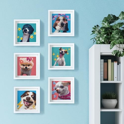 LuwoArte 6 Pack Diamond Painting Kits for Adults – Featuring Meme Doggies and Cute Dogs – Full Drill DIY Paint Gem Art for Adults – Brilliant 5D Diamond Painting Kit–Relaxing Craft for Home Wall Décor - Image 4