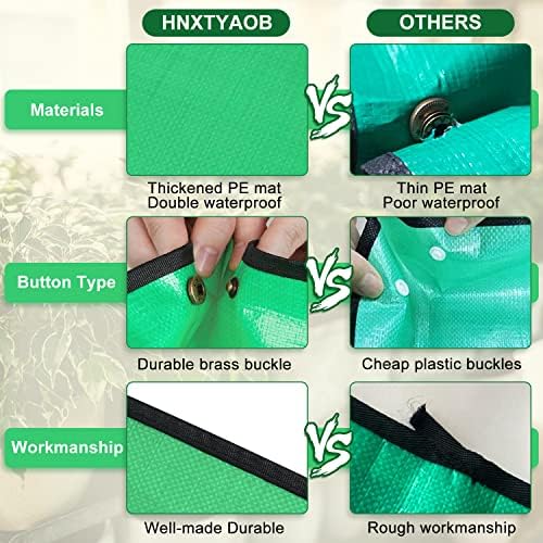 HNXTYAOB Repotting Mat for Indoor Plant Transplanting and Mess Control 27"x 27" Thickened Waterproof Potting Tray Foldable Succulent Potting Mat Portable Gardening Mat Garden Gifts for Women & Men - Image 5