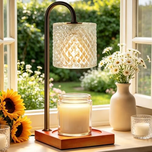 TigQiang Candle Warmer Lamp, Gifts for Women Mom House Warming, Clear Brown by TigQiang-PremiumLighting