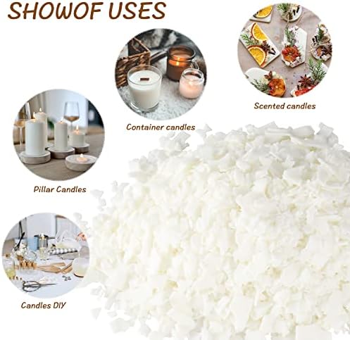 5 Pound Bag DIY Soy Wax Candle,Natural Wax Making Supplies- Soy Wax Flakes - Image 3