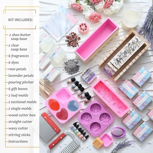 Illumive Deluxe Soap Making Kit - Soap Kit Includes All Soap Making Supplies. DIY Soap Making Kit. - Image 2