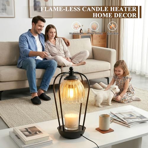 Candle Warmer Lamp with Timer and Wireless Remote Control - Image 2