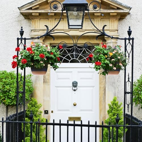 3 Pack 8/10/12 Inch Self-Watering Hanging Plant Pot Chain& Macrame Hangers - Image 7
