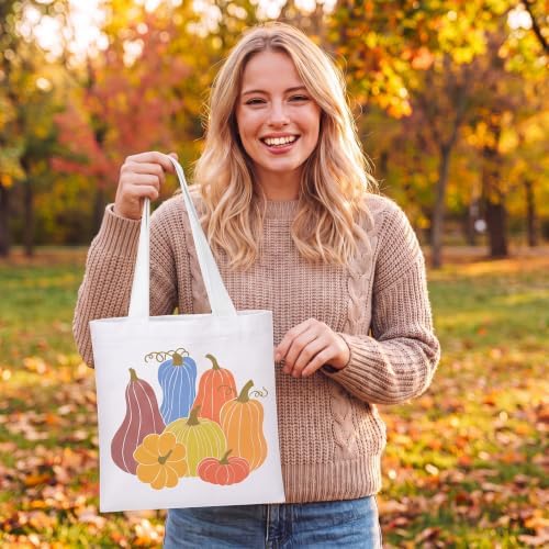 Aliceset 16 Pcs Color Your Own Bag Tote Bag Painting - Image 5