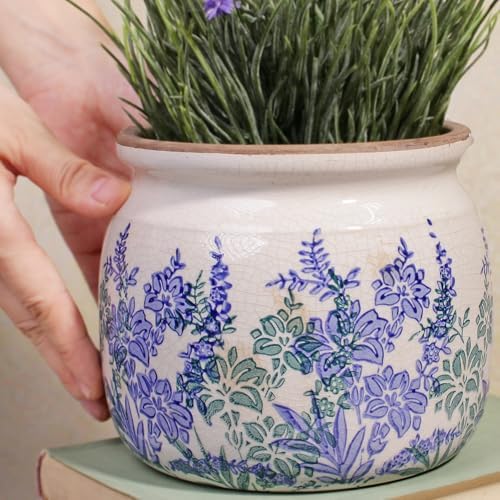 Xiaan Jiaju Pots for Plants, Ceramic Planters for Indoor/Outdoor Plants - Image 6