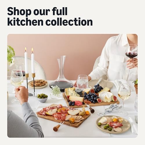 Amazon Basics Glazed Stoneware Dinnerware, 12-Piece Set, 4 Full Place Settings, Dishwasher-Safe, Microwave-Safe, Linen Gray - Image 6