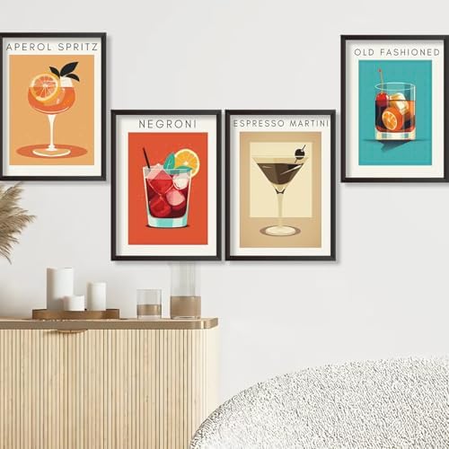 4 Pack Small Framed Paint by Numbers Kit for Adults Beginner 8x12 Inch - Image 2