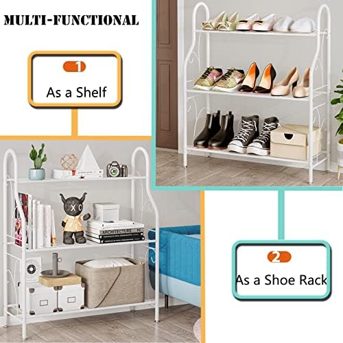 SORCEDAS Plant Stand Indoor Outdoor 3 Tier Metal Corner Flower Shelf - Image 5