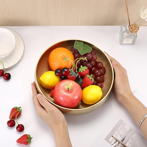 9.1" Stainless Steel Bowl Decorative Key Bowl for Entryway Table - Image 6