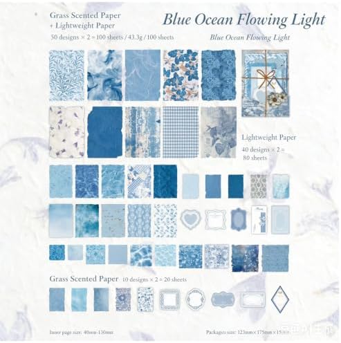 Alideco 400pcs Scrapbook Paper Vintage ‌border Floral Junk journal supplies - Image 3