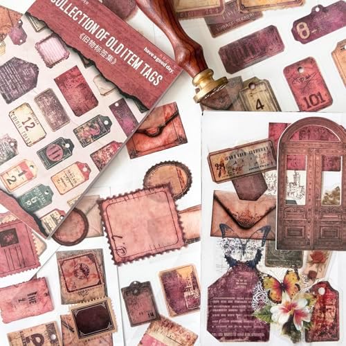 PET Washi Journal Stickers for Scrapbooking,Label Scrapbooking Sticker Book by Kesari