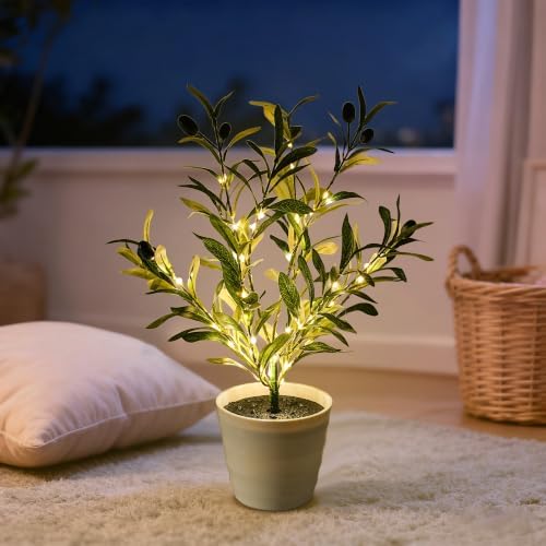 Palm Tree Lamp Gifts for Women Faux Palm Tree Decor for Bedroom Coffee Shop - Image 6