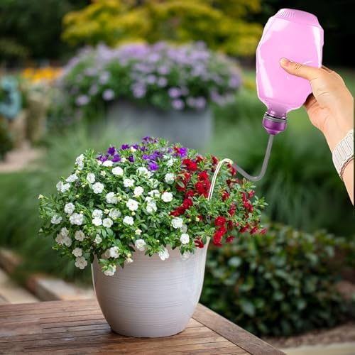 Precision Spout 0.45L Watering Can – Perfect for Delicate Seedlings - Potted Plants -Pink - Image 6