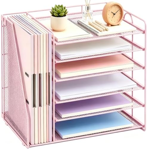 gianotter 6-Tier Paper Organizer With Magazine Holder by gianotter