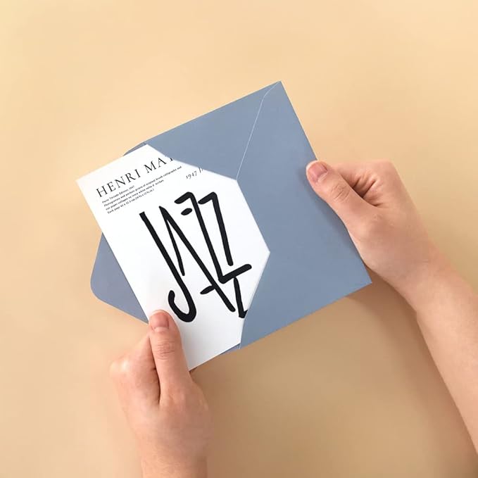 Monolike Henri Matisse Drawing Single card - mix 12 pack, It consists of 12 famous paintings by Henri Matisse.