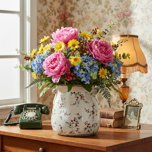 Ceramic Scroll Planter 6.5 Inch, Milky - Image 6