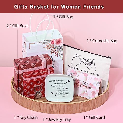 Friend Basket for Bestie Bff Birthday Moving Away Christmas Galentine's Day - Image 5