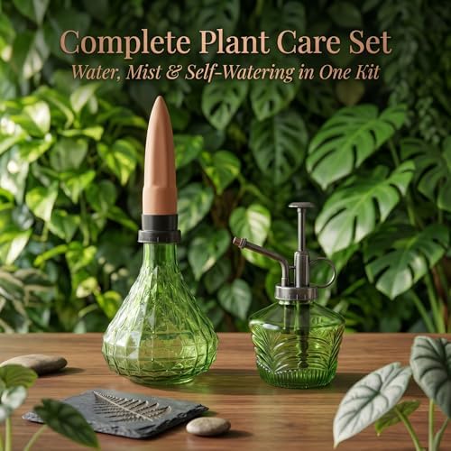 Topadorn Glass Plant Watering Kit, Plant Mister Spray Bottle - Image 5