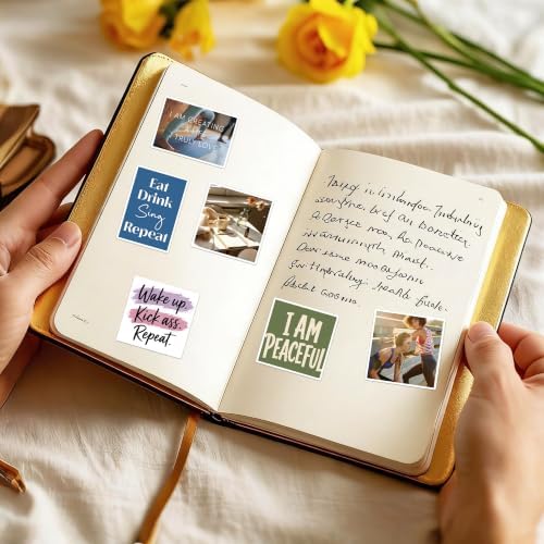 Affirmation Vision Board Supplies - 50 Pcs Mental Health Stickers - Image 4
