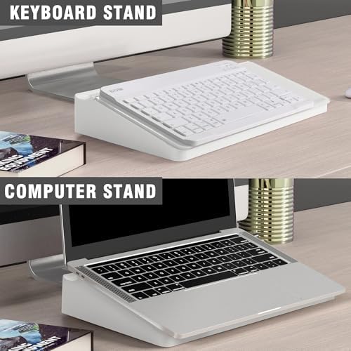 SELEAD Desktop Glass Whiteboard with Storage, 5 Markers and 1 Eraser, White - Image 6