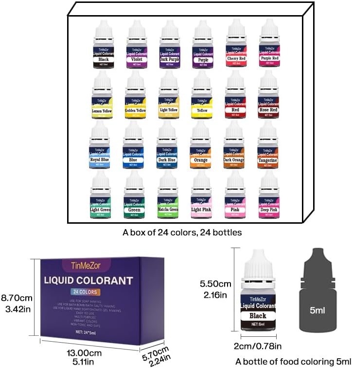 Soap Dye 24 Color,Colorant Kit Soap Colorant,Soap Making - Image 2