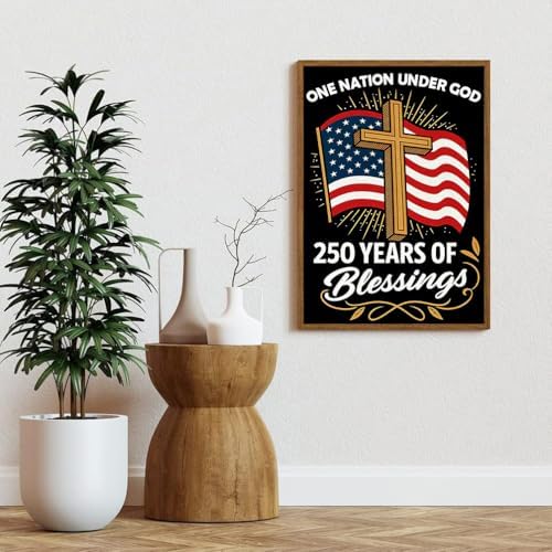 One Nation Under God Diamond Art Kits for Adult Diamond Painting Kit - Image 3